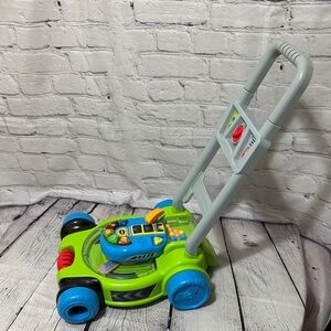 VTech Kids Toy Pop & Spin Lawn Mower interactive Lights & Sounds 2-5 yrs